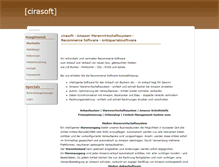 Tablet Screenshot of cirasoft.de